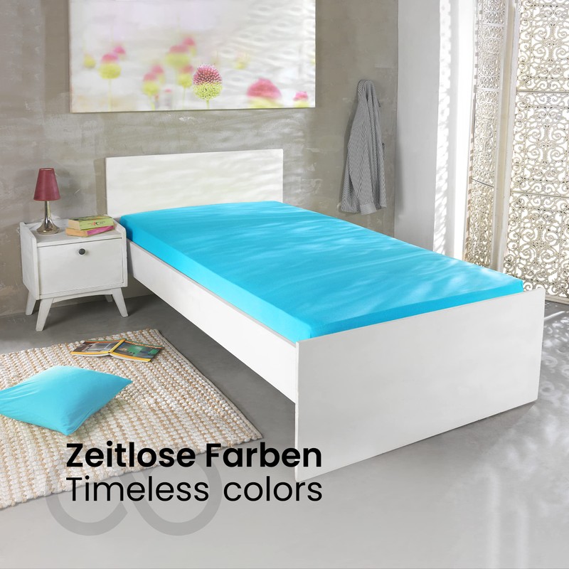 Jersey Fitted Sheet All Colours & Sizes 100% Cotton, 140-160