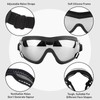 Fohuanky Dog Goggles for Medium Large Breeds Adjustable Strap Dog