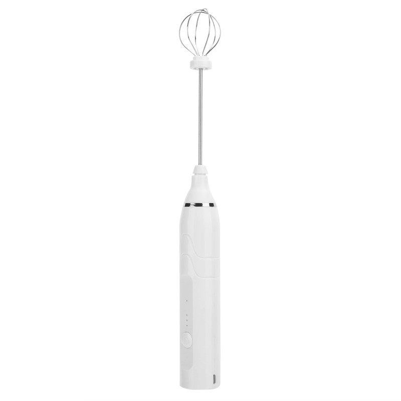 Electric Milk Frother USB Charging 3 Speeds Egg Beater Handheld