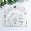 5 Pcs Clear Acrylic Coasters with Insert for Cocktail Napkins,