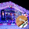 SelfTek Pack of 120 Christmas Light Clips for Christmas Outdoor