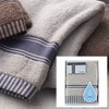 Hotman 1 Second Towel, Face Towel, Gray, Wrapped (hmtt0002G)