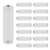 DORHEA 15Pcs AAA to AA Battery Adapter Converter AAA to
