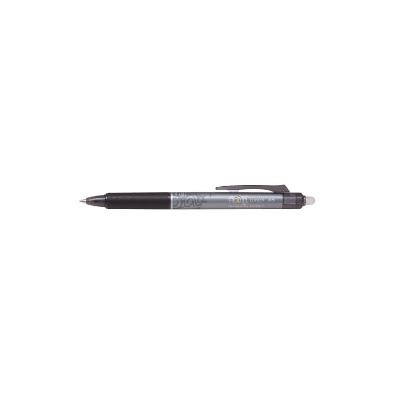 Pilot FriXion Clicker 0.5 mm (Fine) Set of 3 Black