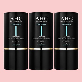 AHC Masters Icy Jelly Sun Stick SPF44 PA+++, 14g, 3 pieces / AHC 마스터즈 아이시 젤리 선스틱 SPF44 PA+++, 14g, 3개