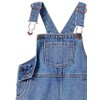 Vertbaudet Boys Baby Denim Dungarees, blue, 74