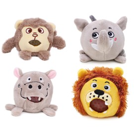 Toyland® 8cm Furry Animal Jelly Squeezers - Children's Novelty Toys - 1 At Random