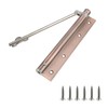 Geesatis 1Pcs Safety Spring Door Closer, Stainless Steel Adjustable Automatic