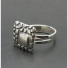 Sterling silber ring 925 einstellbare größe R000828