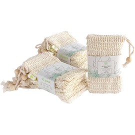 Vital Green Bolsa Jabonera de Sisal, Exfoliante, 14x9cm, 20pz