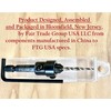 FTG USA Adjustable Wood Countersink Drill Bit #4 (7/64") with