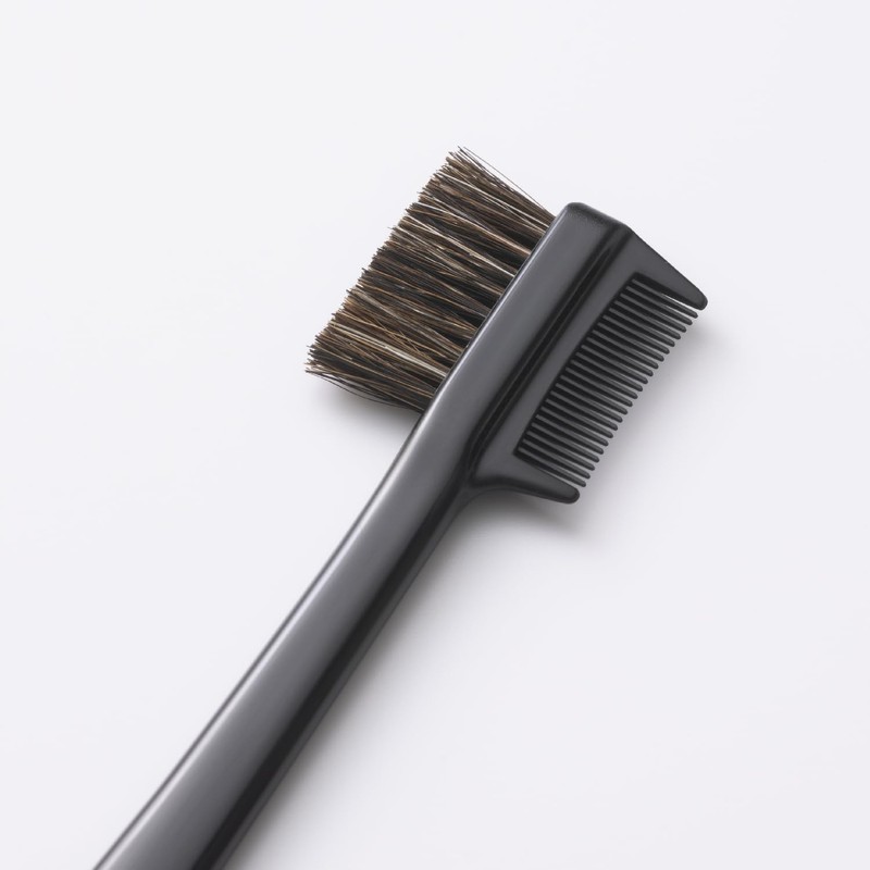 Kai Corporation Cosmetics Makeup Brush with Combs 1 Piece