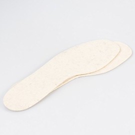 New Women Size 7 Pure 100% Wool Extra Comfortable Eco-Friendly Felt Insoles Shoes Classic Style