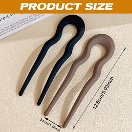 Wooden Hair Pin, French Hair Pin, Hair Stick, Hair Fork, U-shaped Hair, Wood, French Vintage Style, Women Hair Clips for Updo Hairstyles, Handmade Wooden, Gairpin Accessories, U-Shaped French