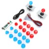 Game Accessory Joystick DIY USB Game Set for Win8 /