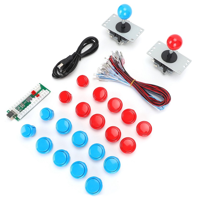 Game Accessory Joystick DIY USB Game Set for Win8 /