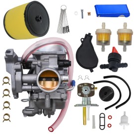 Lanigram 0470-504 Carburetor Fit for 2004 Arctic Cat Automatic Manual Carb With Air Filter and petcock Kit