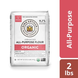 King Arthur Flour Organic Unbleached All Purpose Flour - 2 lbs