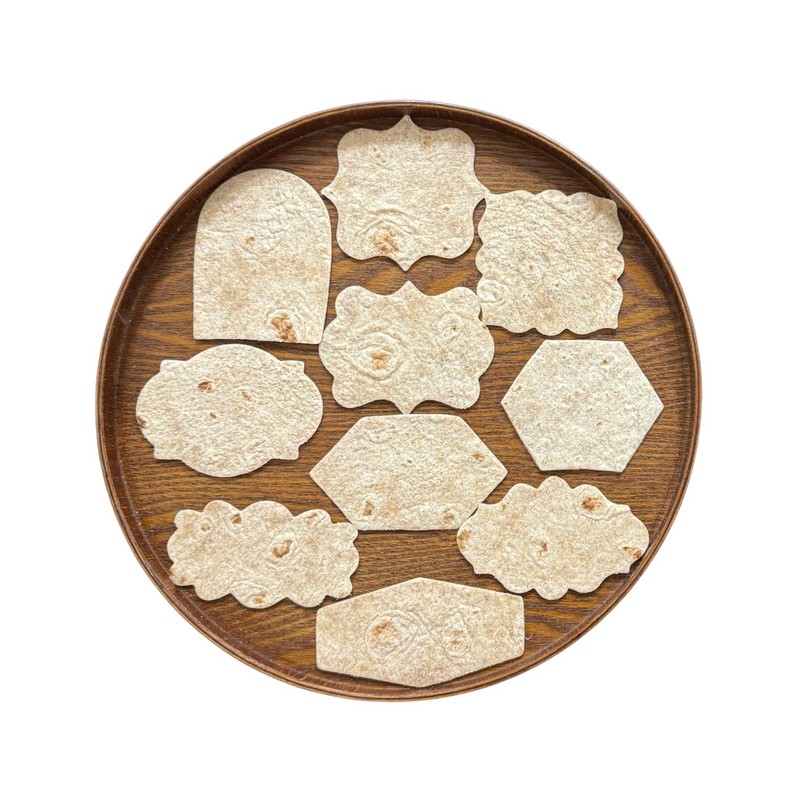 Auktosmn Large Plaque Cookie Cutter Set-10 Piece-4.0 Inch-Diswasher Safe-Frame Cookie