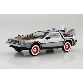 AOSHIMA Movie Mecha No.BT-03 Back to the Future Part III Time Machine 1/24 Scale Plastic Model (Automobile)
