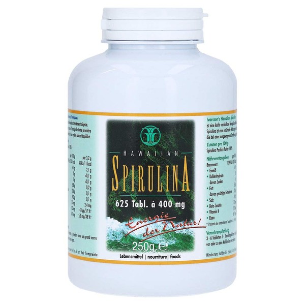 Spirulina - Original Hawaiian Spirulina Tabletten 625 I hawaianische Spirulina