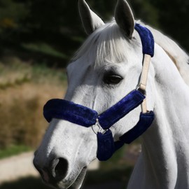 Harrison Howard Horse Halter Fleece Cover Set 9 Pieces Navy