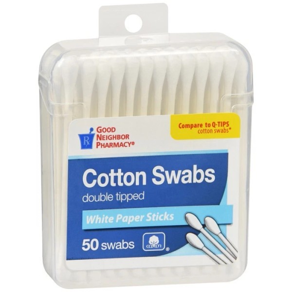 GNP COTTON SWAB TRAVEL SWB 12X50