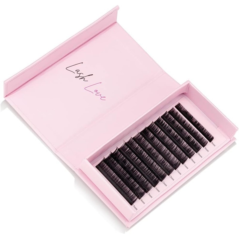 Eyeluvlashes PROFESSIONAL EYELASH EXTENSIONS Volume Lash Trays Silk Eyelash Extensions