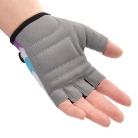meteor Kids Cycling Gloves – Durable Anti-Slip Bicycle Gloves for Boys and Girls, Breathable, Soft Padding for Safety, Ideal for Bike Riding and Outdoor Sports