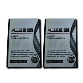 Inpuragen Wegopro 2.4 600mg 30 tablets 2 boxes / 인퓨라젠 위고프로 Wegopro 2.4 600mg 30정 2박스