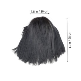 PACKOVE 1pc Air Bangs Wig Headgear Wig Bangs Human Hair Fashion Headpiece for Girls Women