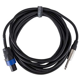 Pronomic Stage BOXJMSP1-5 Speaker Cable - Professional Speaker Cable - Connector: 6.3 mm Jack to Speakon Compatible - Wire Cross Section: 2x 1.5 mm² - Length: 5 m - Black