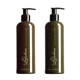 LEDERHAAS Radar Hearth Shampoo & Conditioner Set 300ml Organic Certified