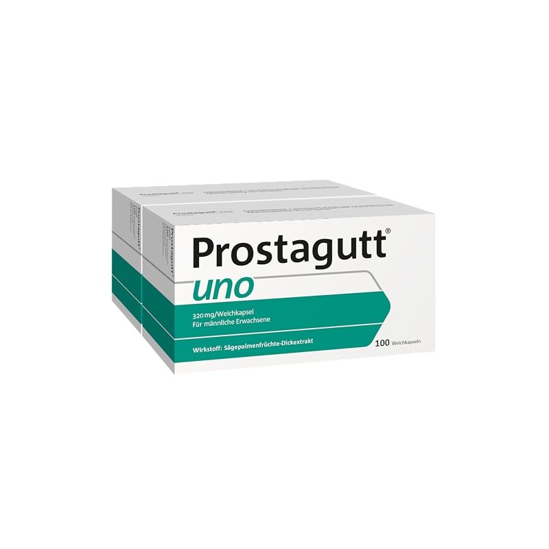 Prostagutt Uno Capsules (2 x 100 Pieces)