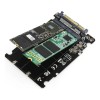 L. Adaptador M.2 Sdd A U.2 2en1 M.2 Nvme Y