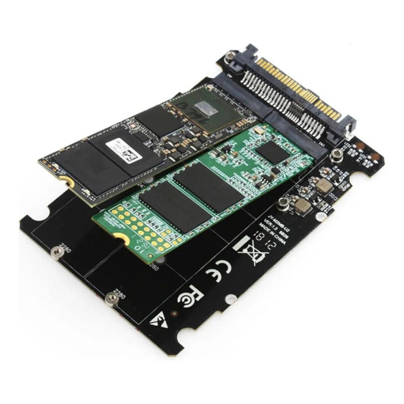 L. Adaptador M.2 Sdd A U.2 2en1 M.2 Nvme Y