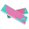surmen 65% Percent Gaming Keyboard Mechanical with Linear Red Switch,