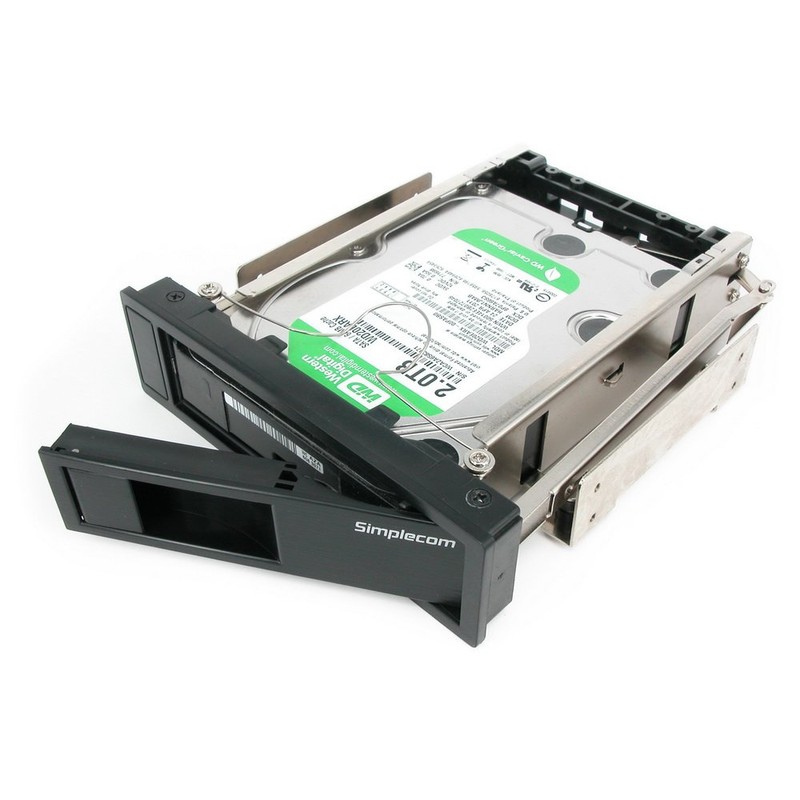 Simplecom SC314 Internal 5.25" Bay Mobile Rack 3.5" SATA HDD