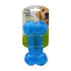 Fancy Pets Prisma Juguete en Forma de Hueso para Perro con Sonido Tamaño Grande