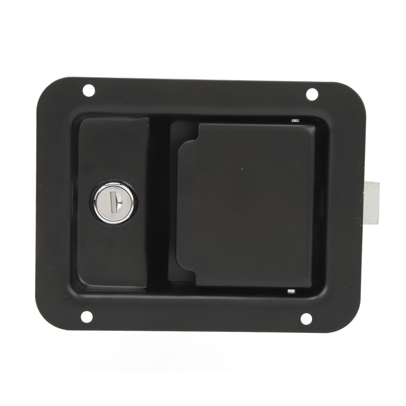 Tool Box Handle Latch with 2 Keys Flush Mount Steel