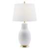 Lite Source Lucera 29" High White Ceramic Table Lamp
