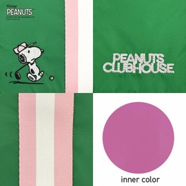 Route 8390 Snoopy Sporty Shoulder Bag, Small, IP Square, 2-Way Peanuts, 03 green