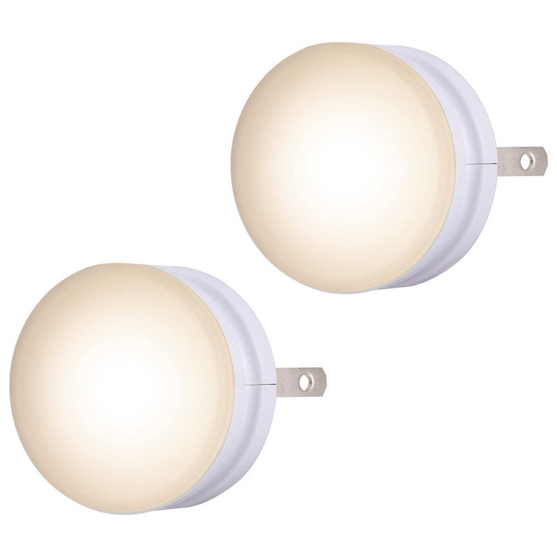 Lights By Night Mini LED Night Light, Plug-In, Dusk To