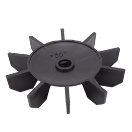 Fan Blade for Small Air Compressors, Accessories for Small Air Compressors, Direct-on-Line Motor, 14 mm Shaft 135 mm Outer Diameter, Direct-on-Line Motor Fan