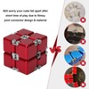 Lifidea Aluminum Alloy Metal Infinity Cube Fidget Cube (6 Colors)