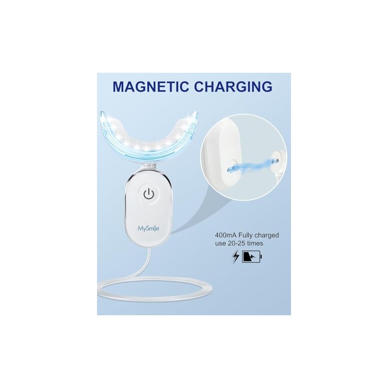 Mysmile Kit Blanqueador Dental con Luz Aceleradora 28 Led y