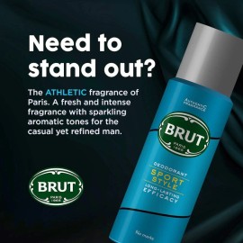 Brut Sport Style Deodorant Spray 200ml 1PK