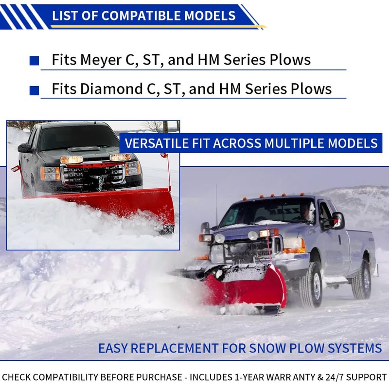 GOLKNHA 4 Pack Snow Trip Springs Without Eyebolts for Meyer