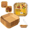 Hot Air Fryer Baking Parchment Paper Non Bleached Parchment Paper