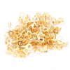 160pcs Copper Ring Terminals, M4 4.2mm Brass Wire Connectors, Wire